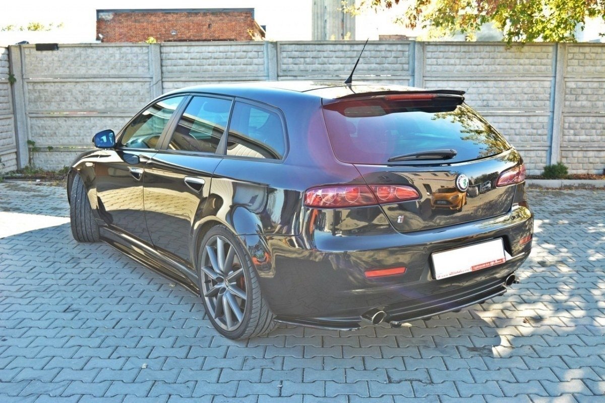 Maxton Design Heckansatz ALFA ROMEO 159 im DTM LOOK schwarz Hochglanz für Alfa Romeo 159