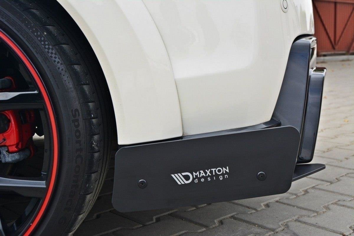 Maxton Design SPORT Heck Ansatz Flaps Diffusor passend für HONDA CIVIC IX TYPE R