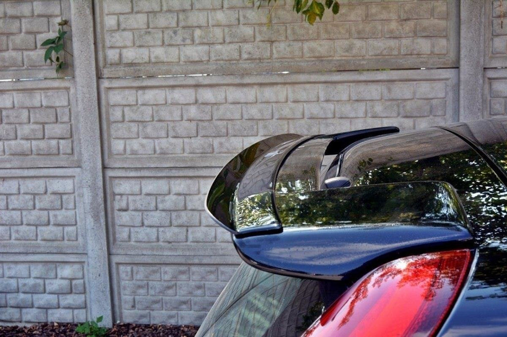 Maxton Design Spoiler CAP passend für VOLVO V50F R-DESIGN schwarz Hochglanz