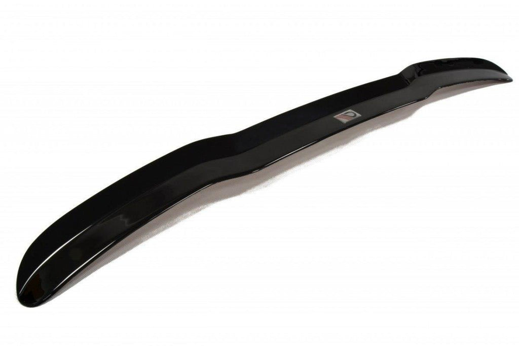 Maxton Design Spoiler CAP passend für Audi S3 / A3 S-Line Hatchback / Sportback 8V / 8V Facelift schwarz Hochglanz