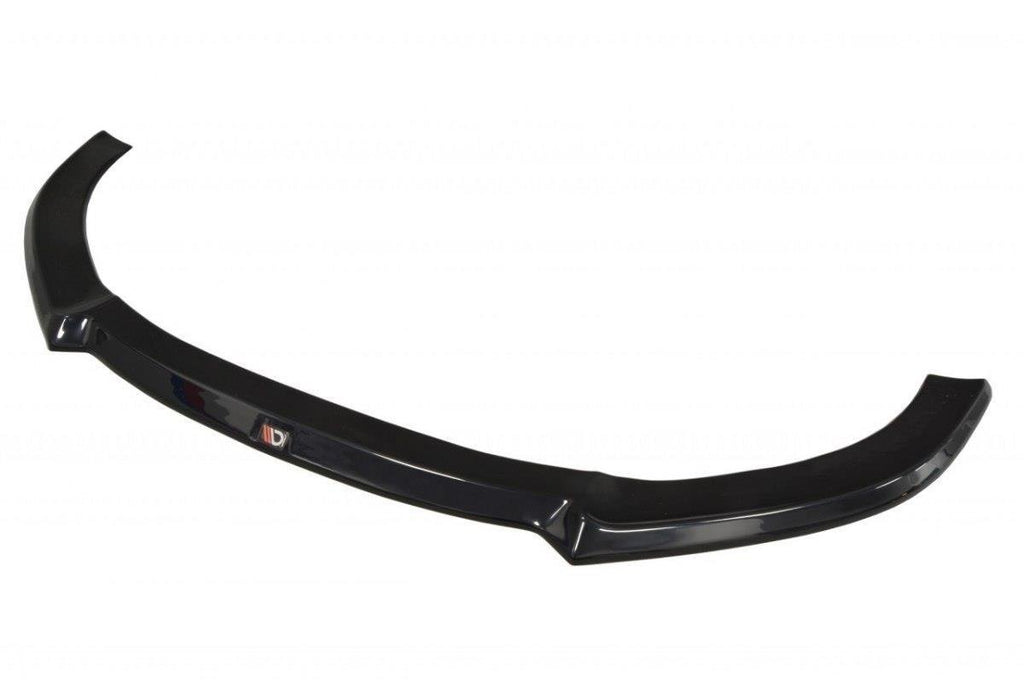 Maxton Design Street+ Spoilerlippe Front Ansatz V.1 passend für Audi S3 8P FL schwarz Hochglanz