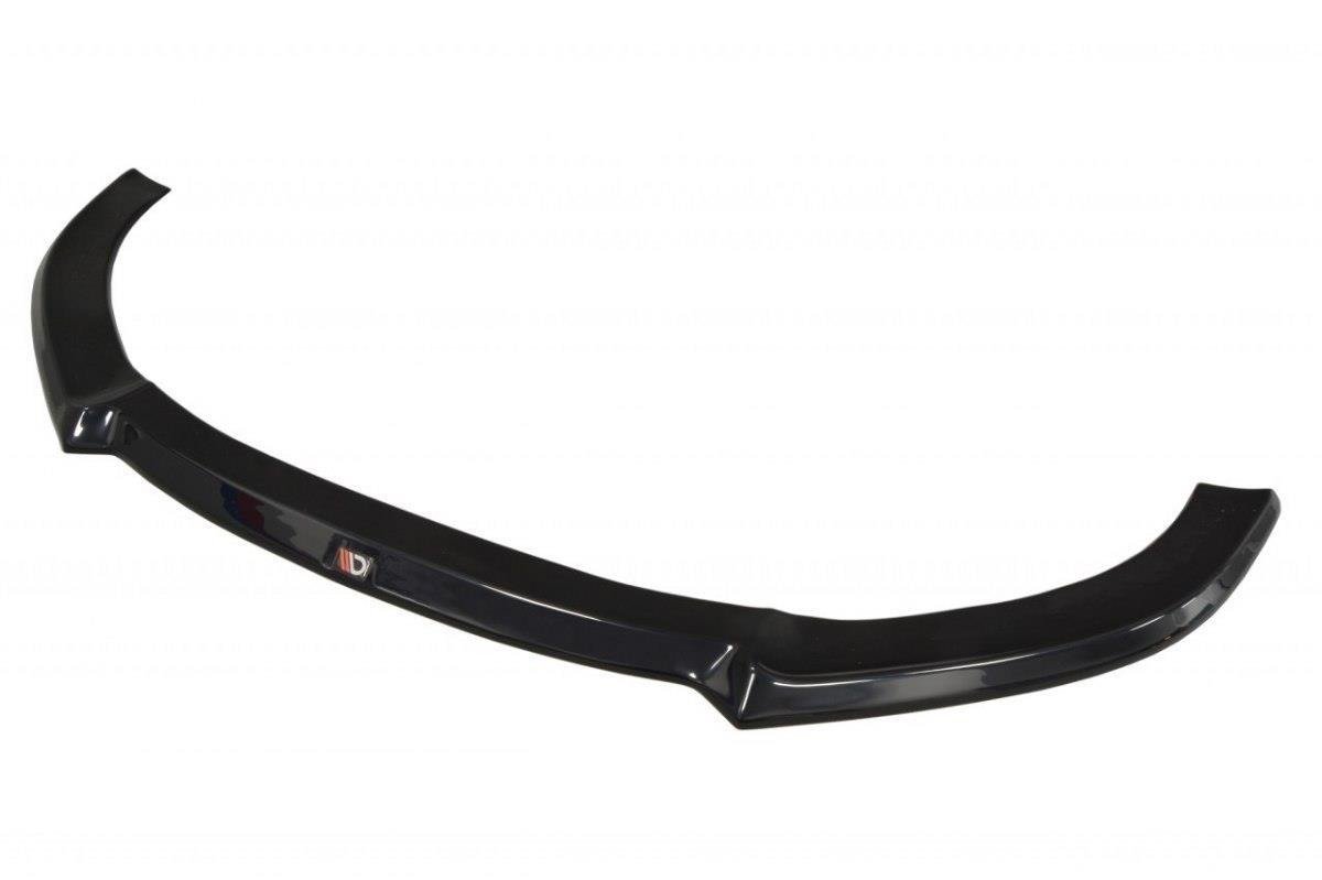 Maxton Design Street+ Spoilerlippe Front Ansatz V.1 passend für Audi S3 8P FL schwarz Hochglanz