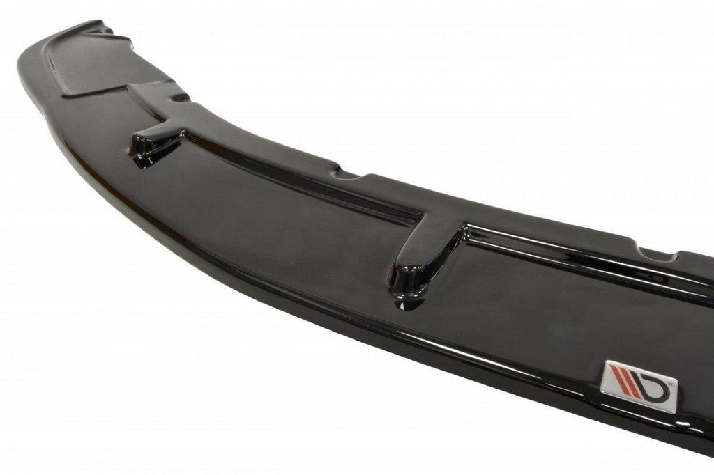 Maxton Design Street+ Spoilerlippe Front Ansatz passend für HONDA CIVIC VIII TYPE R GP schwarz Hochglanz