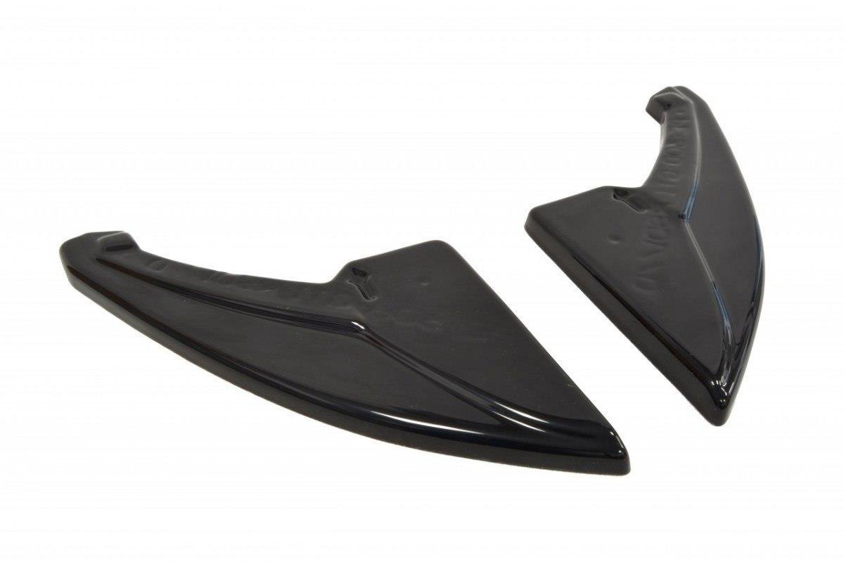 Maxton Design Heck Ansatz Flaps Diffusor passend für PEUGEOT 308 II GTI schwarz Hochglanz