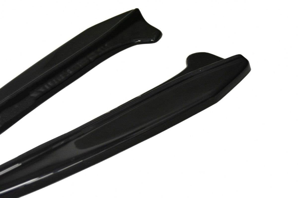 Maxton Design Heck Ansatz Flaps Diffusor passend für Lexus NX Mk1 T schwarz Hochglanz
