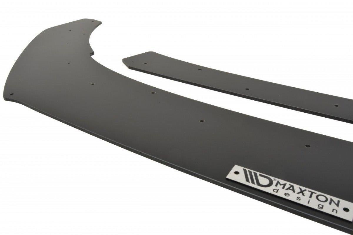 Maxton Design Racing Street+ Spoilerlippe Front Ansatz passend für VW Polo GTI Mk5 Facelift