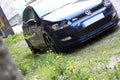 Maxton Design Street+ Spoilerlippe Front Ansatz passend für VW Polo Mk5 schwarz Hochglanz