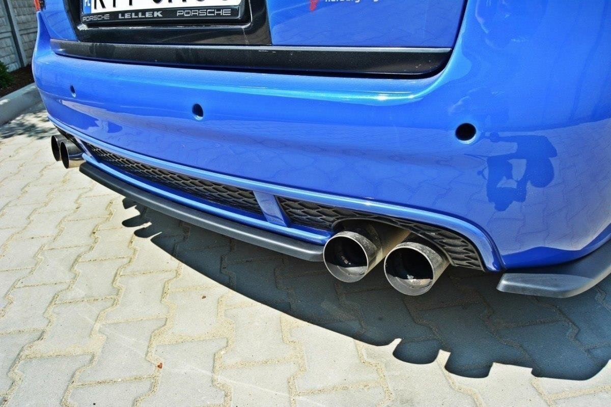 Maxton Design Heckansatz AUDI RS6 C5 AVANT schwarz Hochglanz für Audi A6