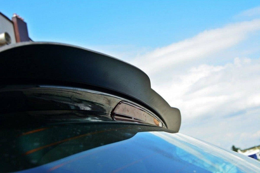 Maxton Design Spoiler CAP passend für Audi A4 B8 / B8 FL Avant schwarz Hochglanz