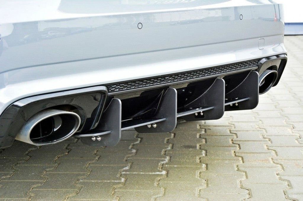 Maxton Design Heckschürze passend für Audi RS3 8V Sportback