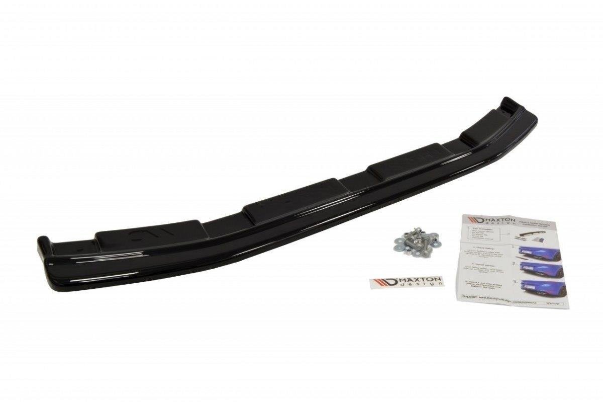 Maxton Design Heckansatz MAZDA 3 MK2 MPS schwarz Hochglanz für Mazda 3 Mk2 MPS