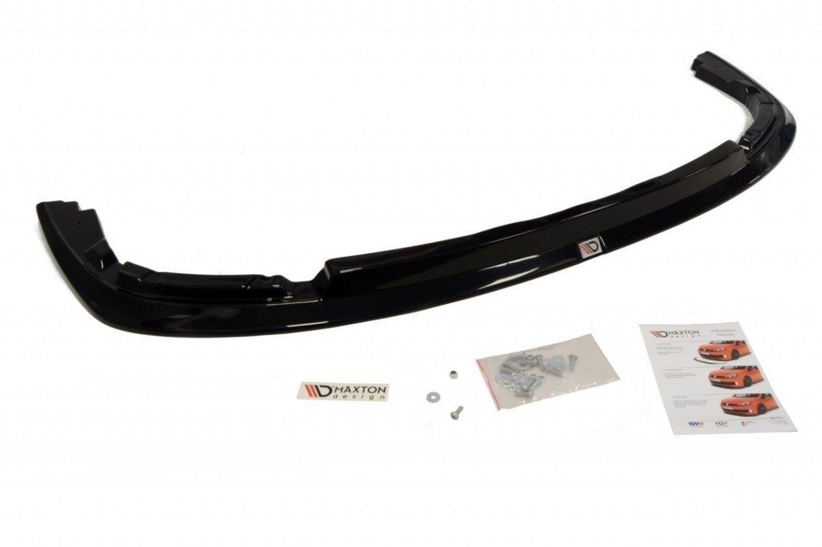 Maxton Design Street+ Spoilerlippe Front Ansatz passend für Subaru Impreza WRX STI (BLOBEYE) schwarz Hochglanz