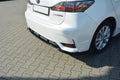 Maxton Design Heckansatz Lexus CT Mk1 Facelift schwarz Hochglanz für Lexus CT Mk1 Facelift