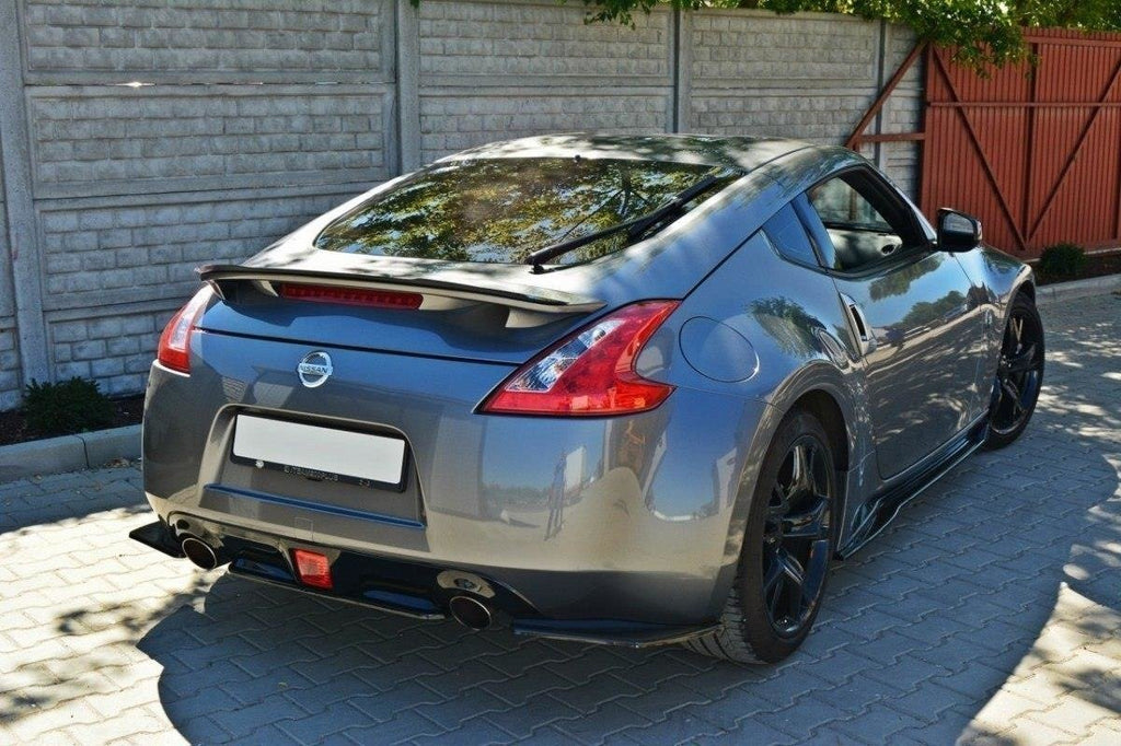 Maxton Design Heckansatz V.1 Nissan 370Z schwarz Hochglanz für Nissan 370Z Standard