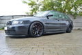 Maxton Design Street+ Seitenschweller Leisten passend für AUDI S4 B5 schwarz Hochglanz