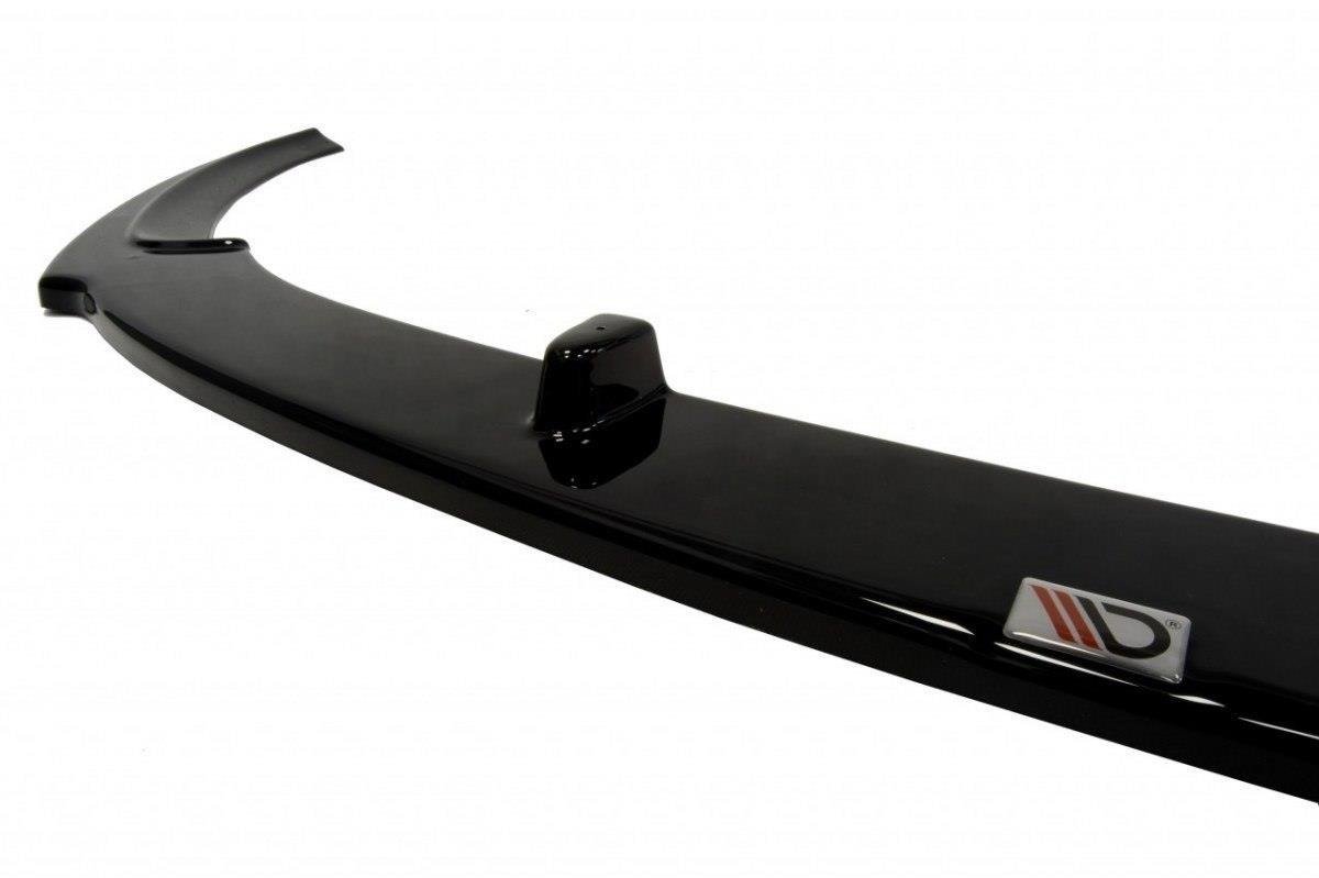 Maxton Design Street+ Spoilerlippe Front Ansatz passend für OPEL CORSA E OPC / VXR schwarz Hochglanz