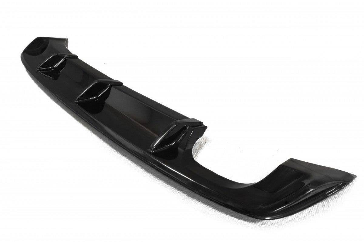 Maxton Design Diffusor Heck Ansatz passend für SEAT LEON III FR schwarz Hochglanz