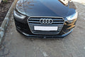 Maxton Design Front Diffuser V.1 Audi A4 B8 FL schwarz Hochglanz für Audi A4