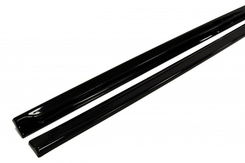 Maxton Design Street+ Seitenschweller Leisten passend für Renault Megane RS Mk2 schwarz Hochglanz