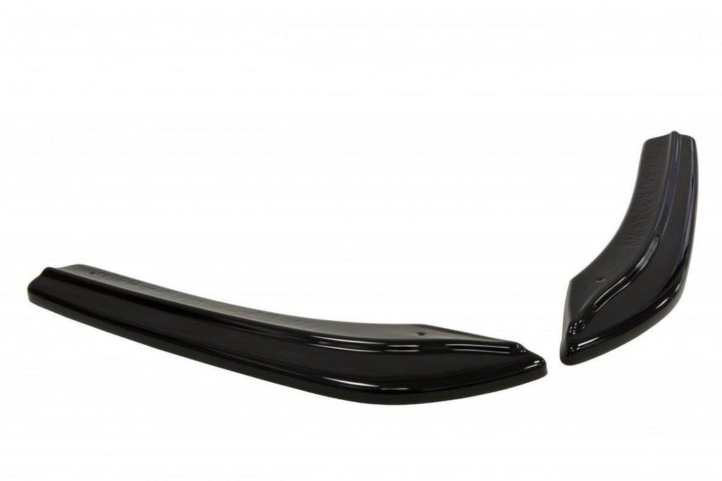 Maxton Design Heck Ansatz Flaps Diffusor passend für VW Passat CC R36 RLINE (vor Facelift) schwarz Hochglanz