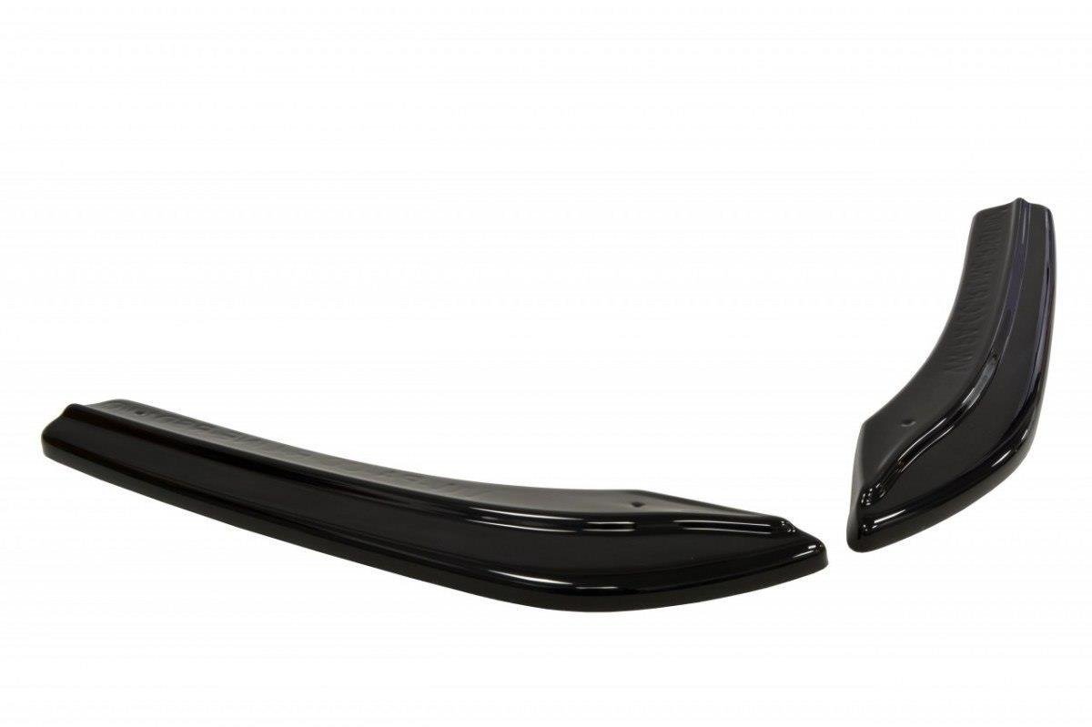 Maxton Design Heck Ansatz Flaps Diffusor passend für VW Passat CC R36 RLINE (vor Facelift) schwarz Hochglanz