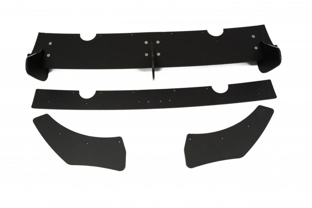Maxton Design VW GOLF 7 GTI Diffusor Heck Ansatz passend für Heckschürze passend für & Heck Ansatz Flaps Diffusor passend für