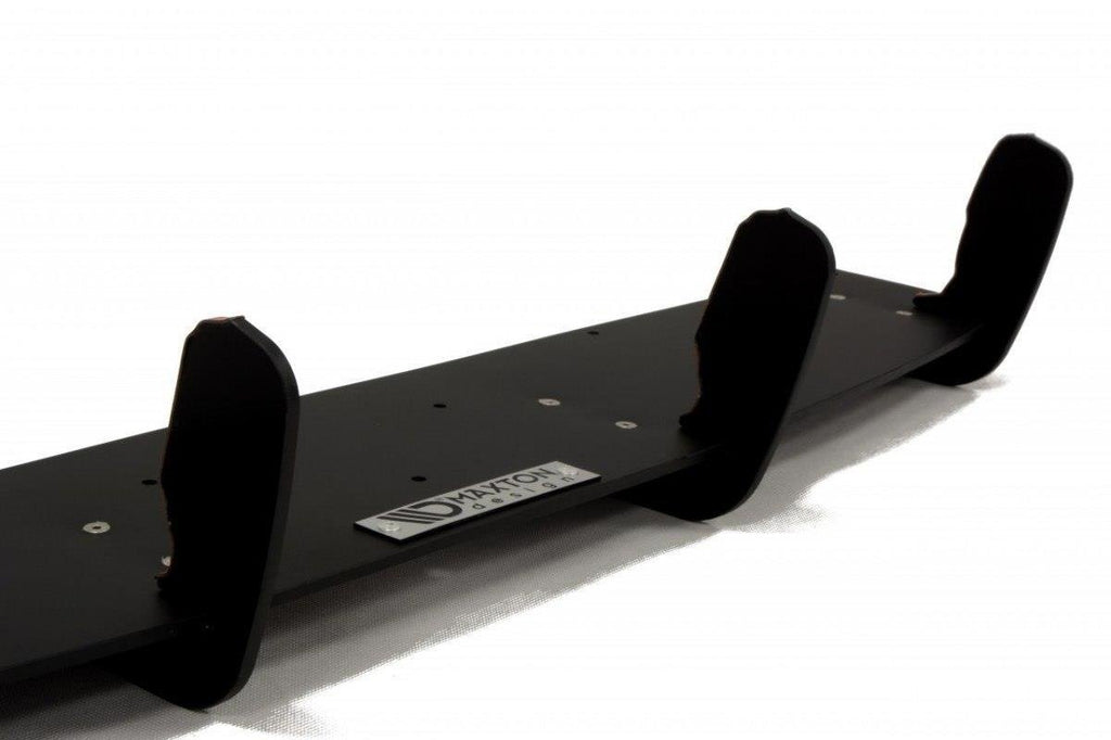 Maxton Design Heckschürze passend für & Heck Ansatz Flaps Diffusor passend für Audi A6 S-Line C7 (auspuffendrohr 1x2)