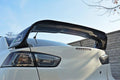 Maxton Design Spoiler CAP passend für Mitsubishi Lancer Evo X schwarz Hochglanz