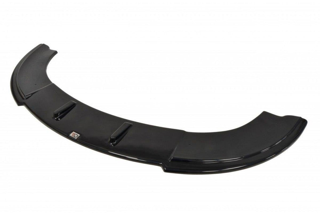 Maxton Design Street+ Spoilerlippe Front Ansatz passend für Seat Leon II MS Design schwarz Hochglanz