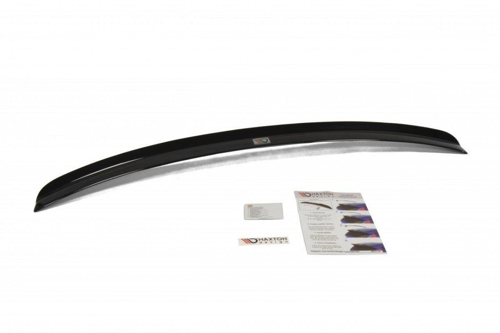 Maxton Design Spoiler CAP passend für AUDI RS6 C6 AVANT schwarz Hochglanz