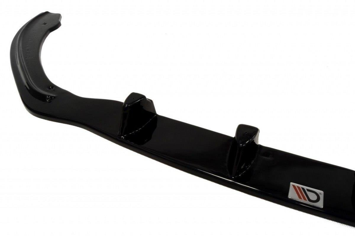 Maxton Design Street+ Spoilerlippe Front Ansatz passend für Ford Fiesta ST-Line Mk7 schwarz Hochglanz