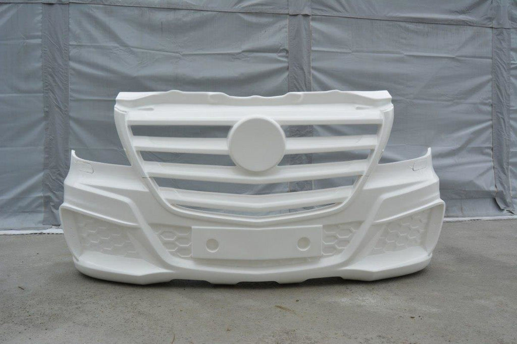 Maxton Design Front Stoßstange MERCEDES SPRINTER 2013-UP (+ Separater Grill) für Mercedes-Benz Sprinter Mk2 Facelift