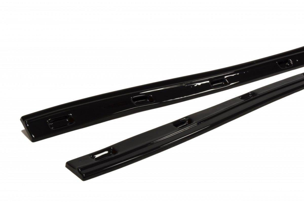 Maxton Design Street+ Seitenschweller Leisten passend für Honda Civic Type-S/R Mk8 schwarz Hochglanz