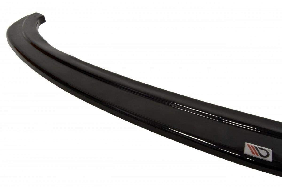 Maxton Design Street+ Spoilerlippe Front Ansatz passend für v.2 BMW Z4 E85 vor Facelift schwarz Hochglanz