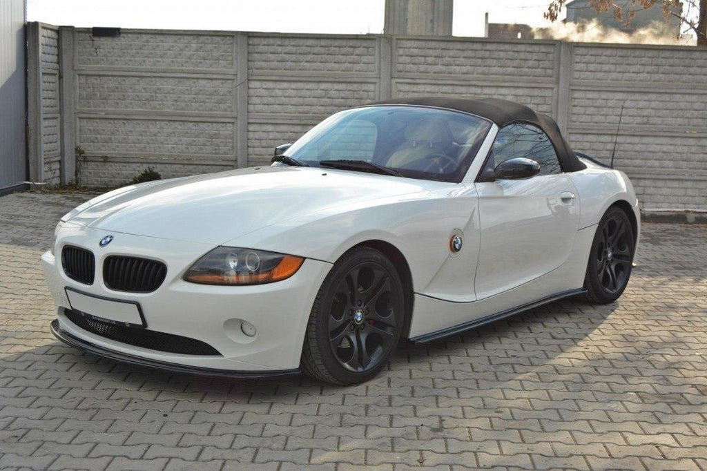 Maxton Design Street+ Seitenschweller Leisten passend für BMW Z4 E85 / E86 schwarz Hochglanz