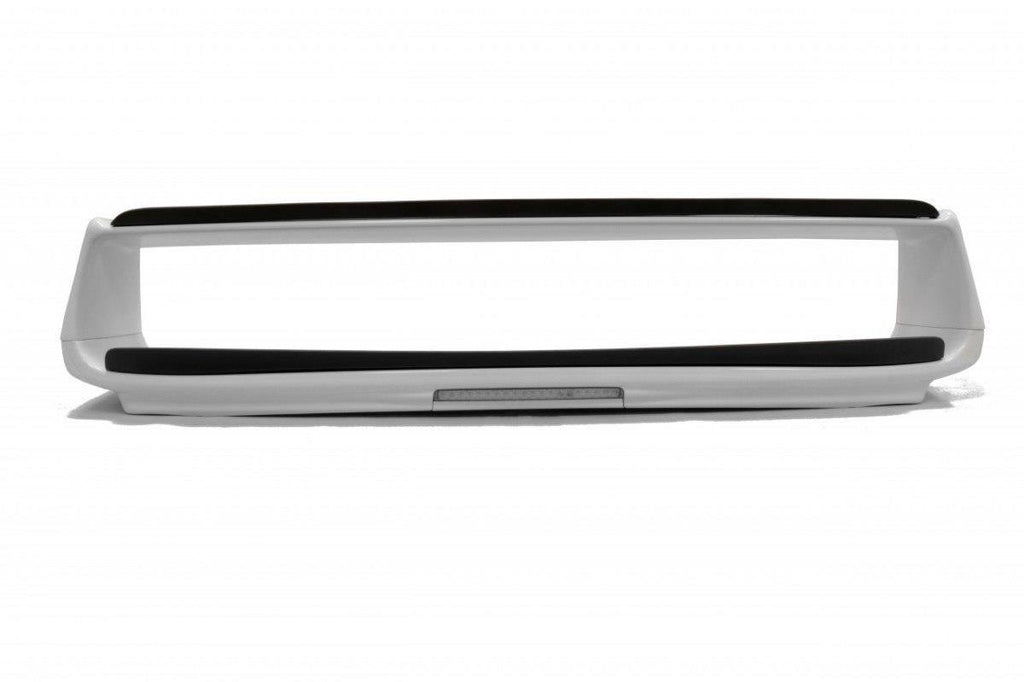 Maxton Design Unterer Spoiler CAP passend für Subaru Impreza WRX STI (BLOBEYE) schwarz Hochglanz