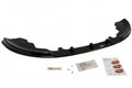 Maxton Design Street+ Spoilerlippe Front Ansatz passend für Ford Fiesta Mk7 schwarz Hochglanz