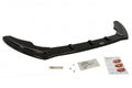 Maxton Design Street+ Spoilerlippe Front Ansatz passend für Ford Fiesta Mk7 FL schwarz Hochglanz