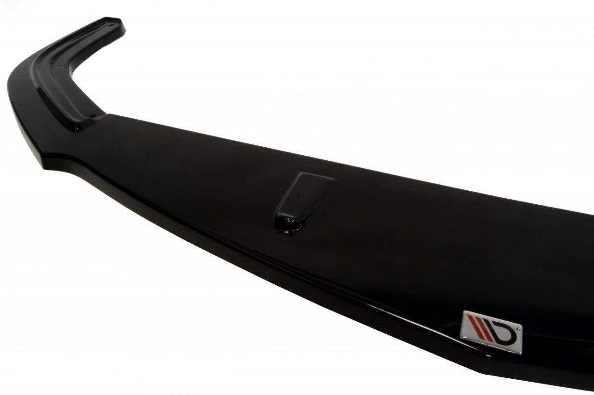 Maxton Design Street+ Spoilerlippe Front Ansatz passend für OPEL ZAFIRA B OPC / VXR schwarz Hochglanz