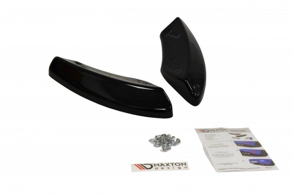 Maxton Design Heck Ansatz Flaps Diffusor passend für MAZDA CX-7 schwarz Hochglanz