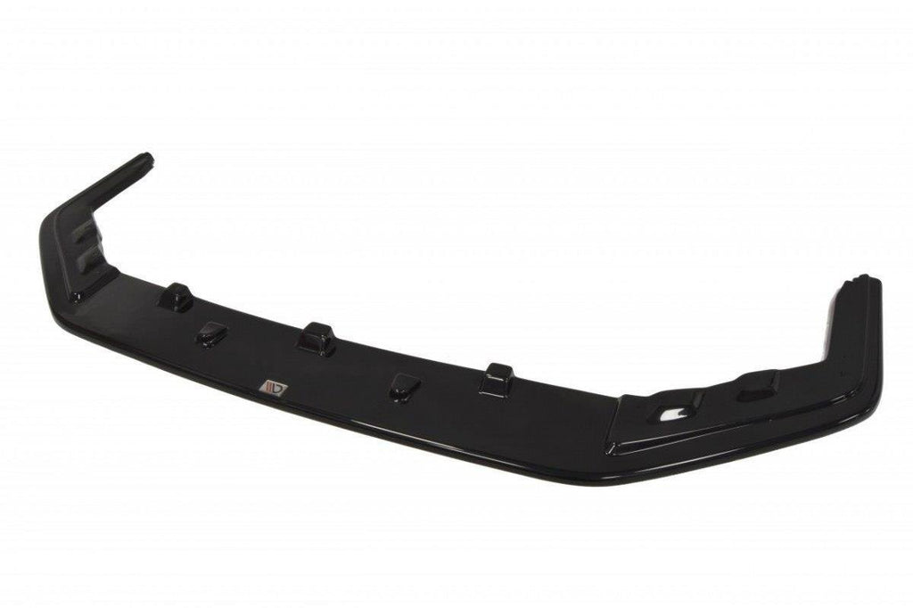 Maxton Design Street+ Spoilerlippe Front Ansatz passend für v.2 SUBARU WRX STI schwarz Hochglanz