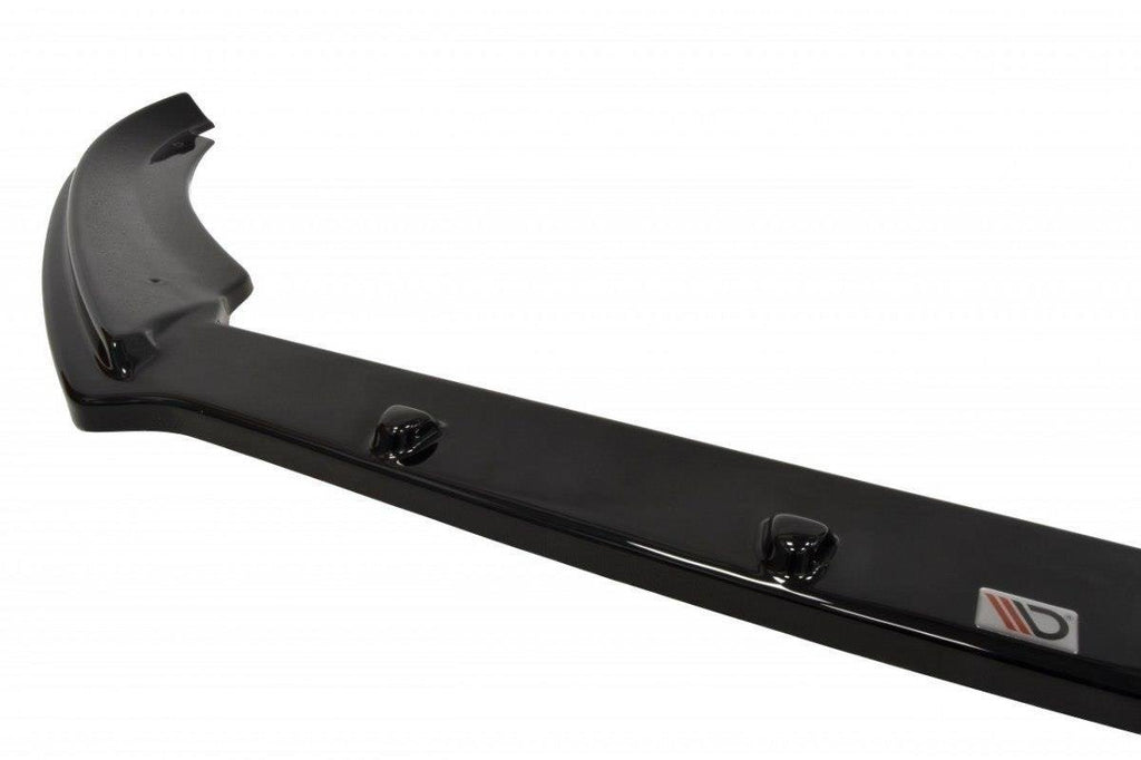 Maxton Design Street+ Spoilerlippe Front Ansatz V.1 passend für VW Jetta 6 schwarz Hochglanz