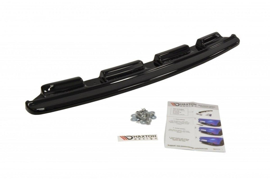 Maxton Design Heckansatz BMW 6er Gran Coupé M Paket schwarz Hochglanz für BMW 6er F06- F12- F13