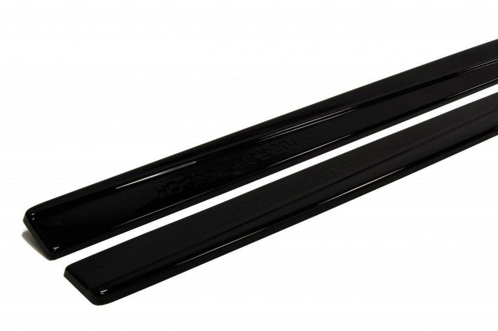 Maxton Design Street+ Seitenschweller Leisten passend für HONDA CIVIC IX TYPE R schwarz Hochglanz