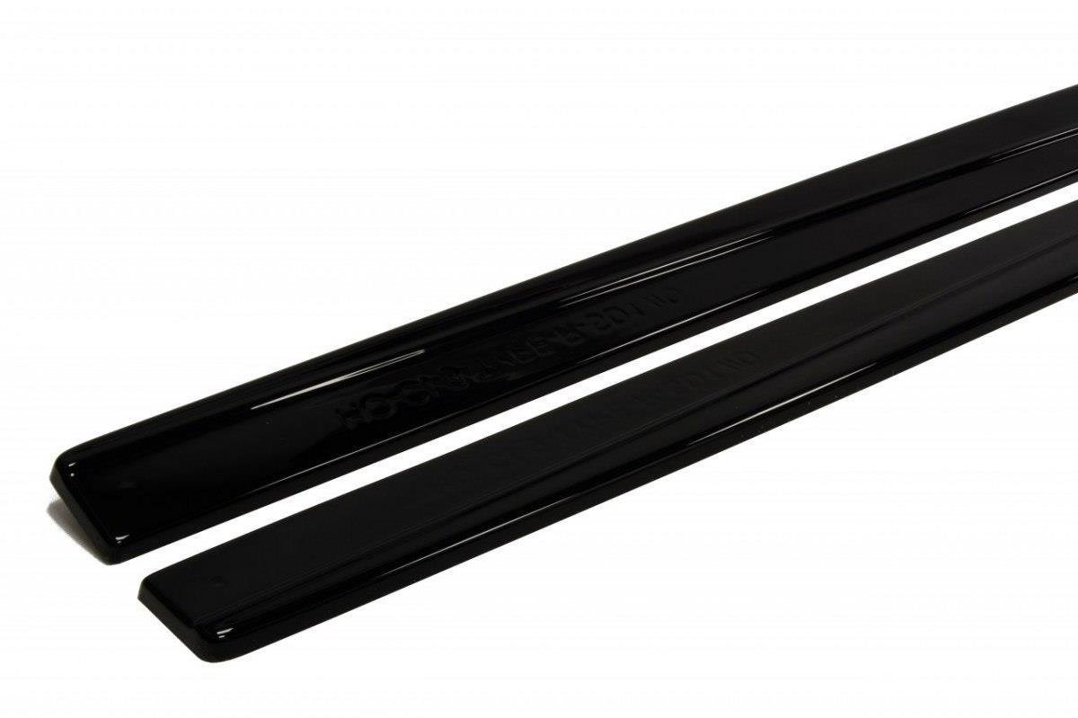 Maxton Design Street+ Seitenschweller Leisten passend für HONDA CIVIC IX TYPE R schwarz Hochglanz