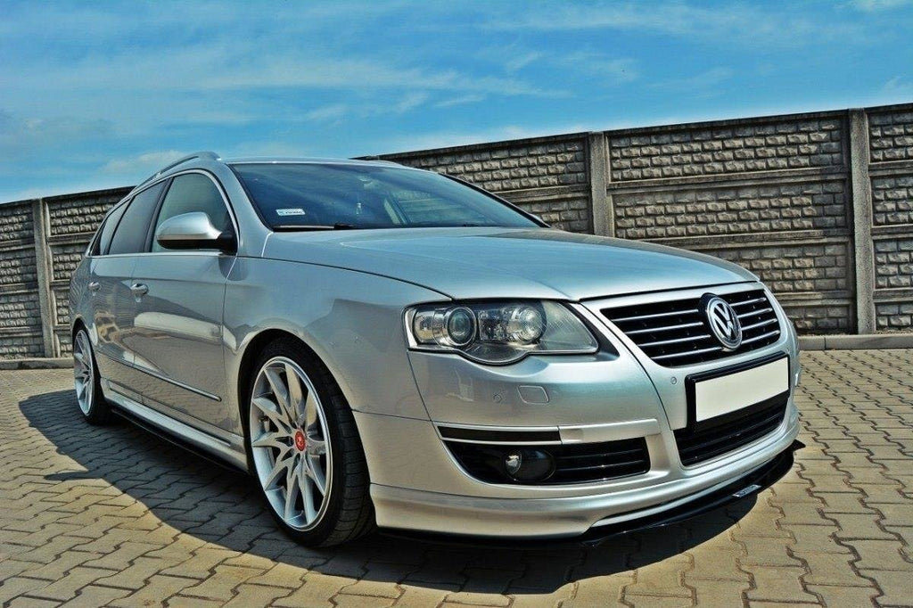 Maxton Design Racing Street+ Spoilerlippe Front Ansatz passend für VW PASSAT B6 VOTEX