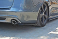 Maxton Design Heck Ansatz Flaps Diffusor für AUDI A6 C7 S-LINE AVANT Carbon Look