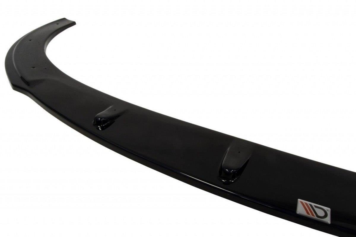 Maxton Design Street+ Spoilerlippe Front Ansatz passend für SEAT IBIZA IV CUPRA(6J) vor Facelift schwarz Hochglanz