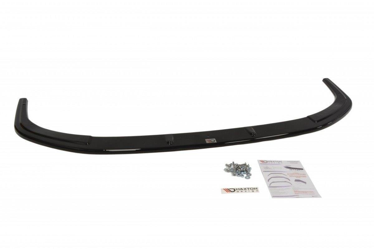 Maxton Design Front Ansatz V.2 für Mitsubishi Lancer Evo X schwarz matt