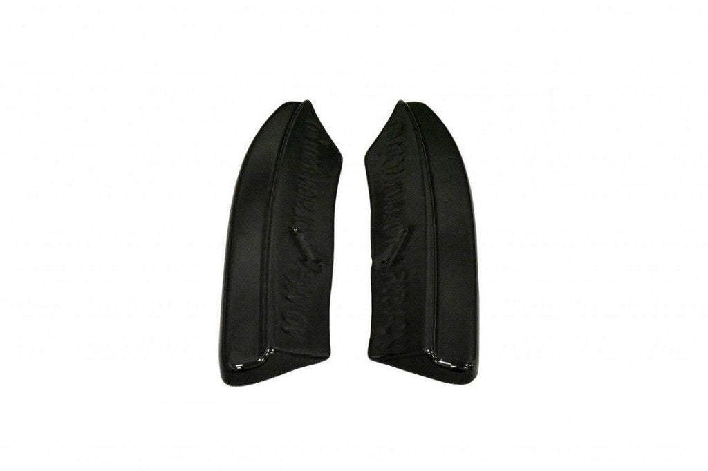 Maxton Design Heck Ansatz Flaps Diffusor passend für VOLVO V50F R-DESIGN schwarz Hochglanz